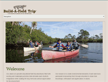 Tablet Screenshot of buildafieldtrip.com